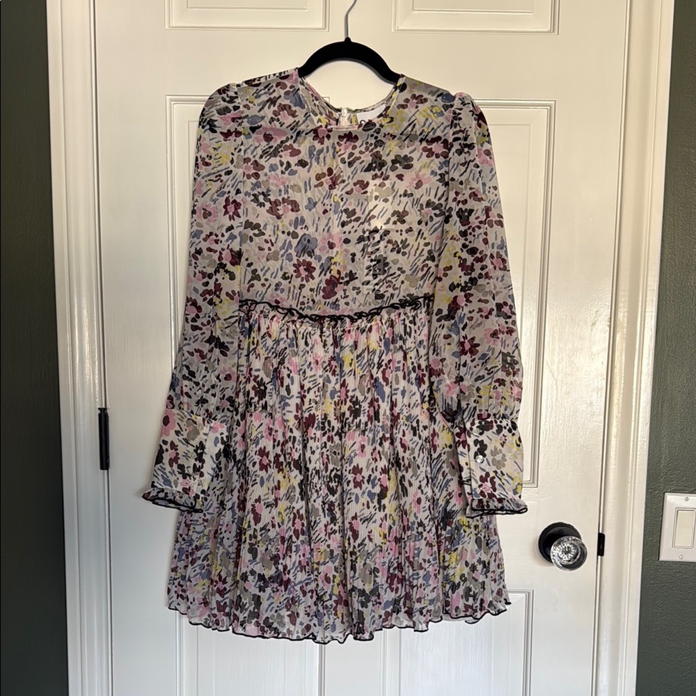 Ganni Multicolor Floral Casual Dress